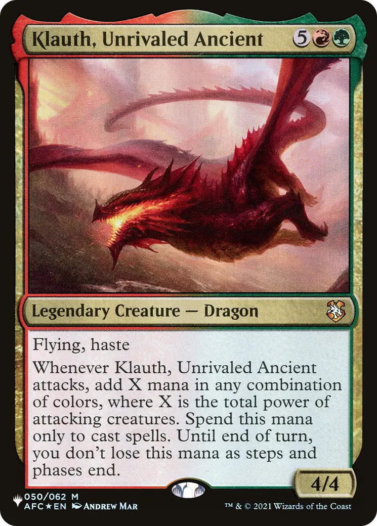 Klauth, Unrivaled Ancient [The List] 1