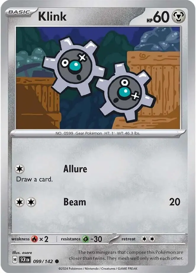 Klink (099/142) [Scarlet & Violet: Stellar Crown] 1