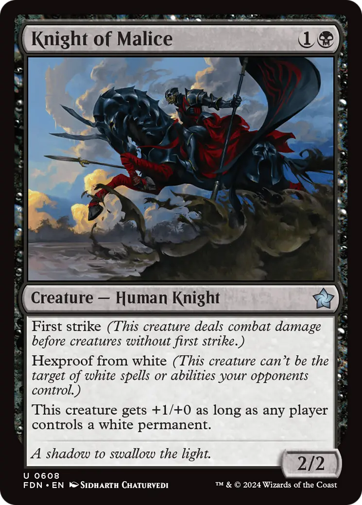 Knight Of Malice [Foundations] 1