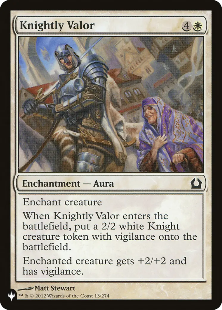Knightly Valor [The List] 1