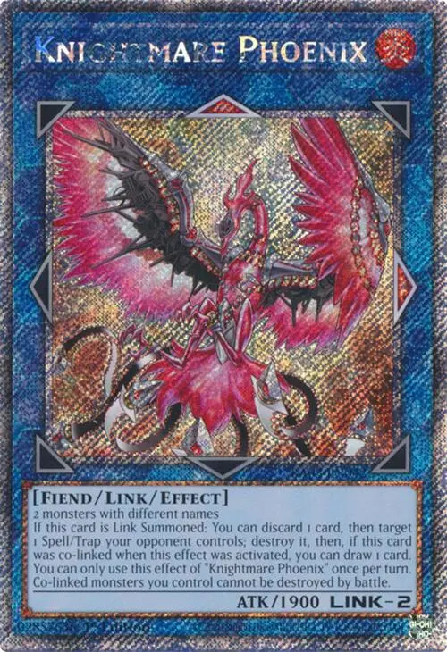 Knightmare Phoenix (Platinum Secret Rare) [Ra03-En042] Platinum Secret Rare 1