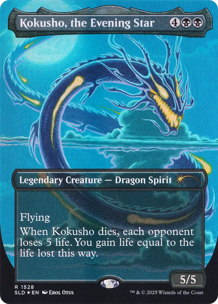 Kokusho, The Evening Star (Rainbow Foil) [Secret Lair Drop Series] 1