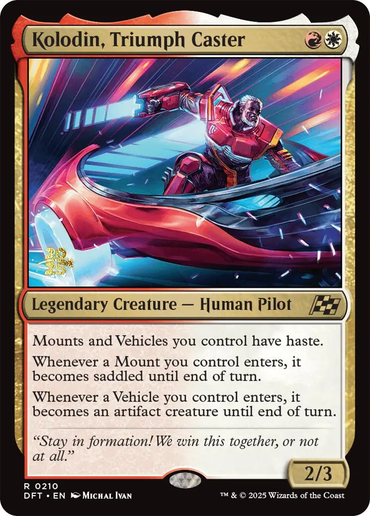 Kolodin, Triumph Caster [Aetherdrift Prerelease Promos] 1