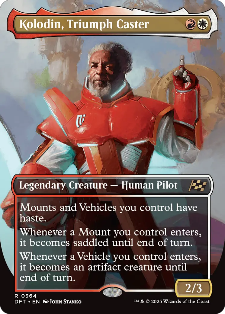 Kolodin, Triumph Caster (Borderless) [Aetherdrift] 1