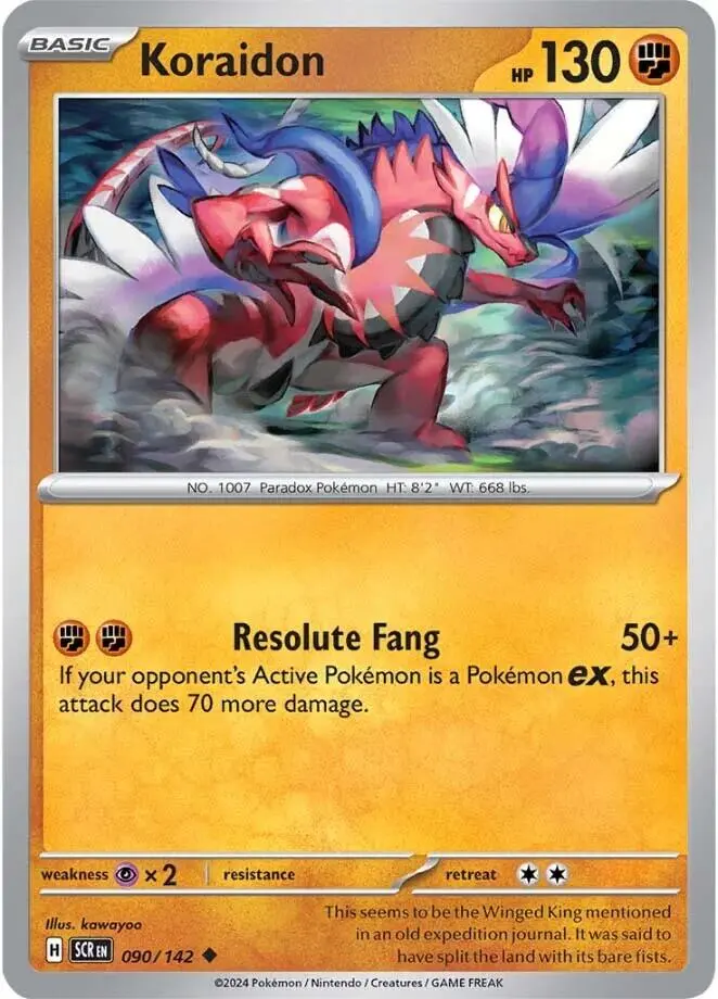 Koraidon (090/142) [Scarlet & Violet: Stellar Crown] 1