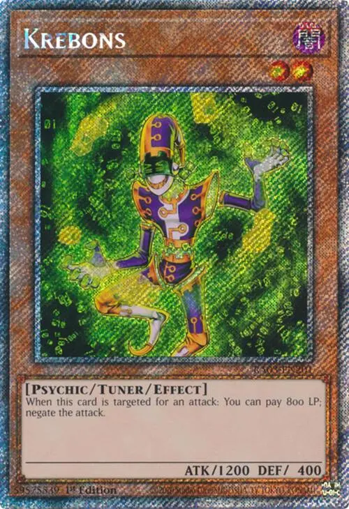 Krebons (Platinum Secret Rare) [Ra03-En201] Platinum Secret Rare 1