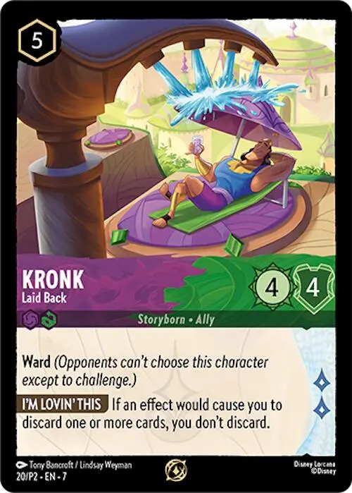 Kronk - Laid Back (20) [Promo Cards] 1