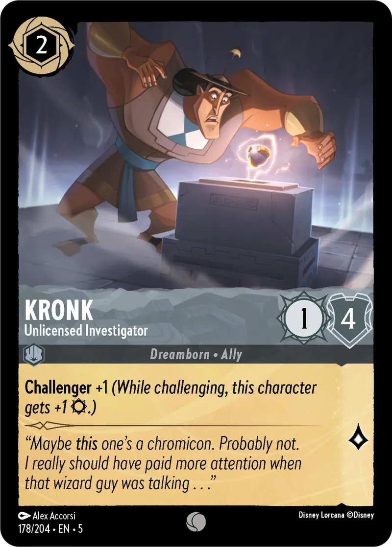 Kronk - Unlicensed Investigator (178/204) [Shimmering Skies] 1