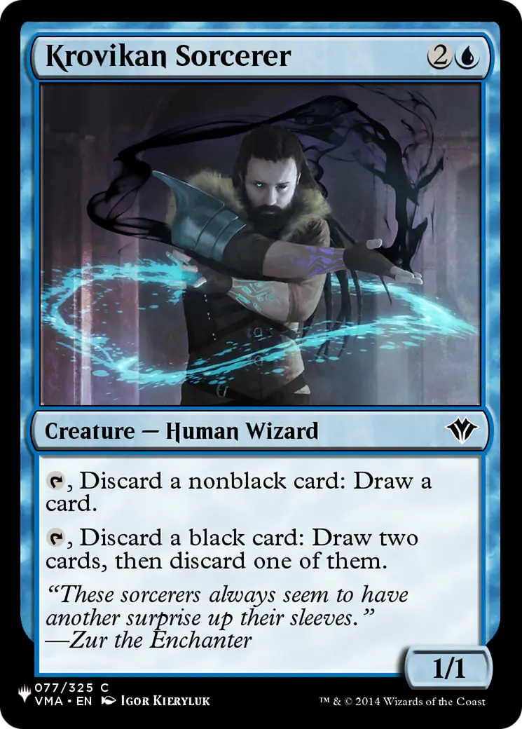 Krovikan Sorcerer [The List] 1
