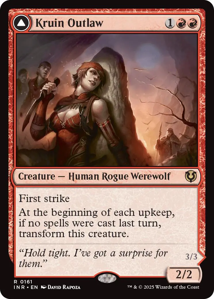 Kruin Outlaw // Terror Of Kruin Pass [Innistrad Remastered] 1