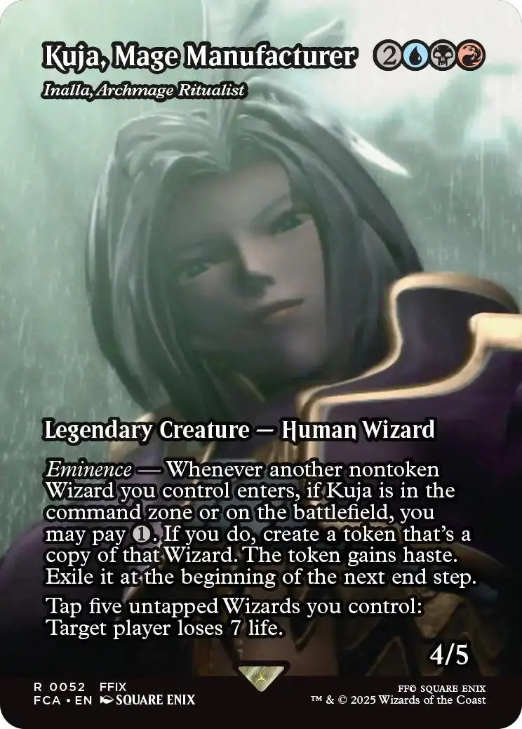 Kuja, Mage Manufacturer - Inalla, Archmage Ritualist (Showcase) [Final Fantasy : Through The Ages] 1