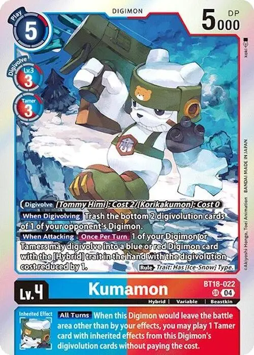Kumamon [Bt18-022] [Release Special Booster Ver.2.0] 1