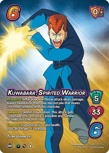 Kuwabara, Spirited Warrior 1
