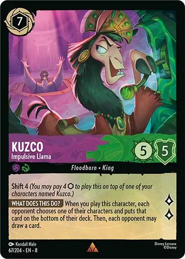 Kuzco - Impulsive Llama (67/204) [Reign Of Jafar] 1