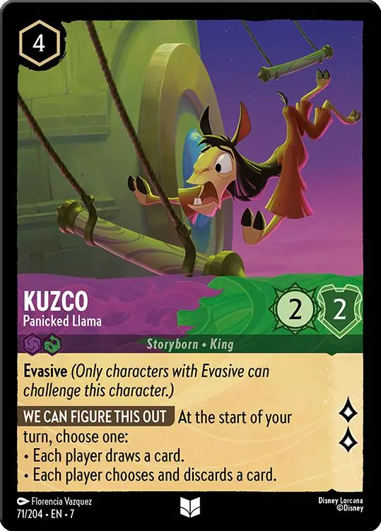 Kuzco - Panicked Llama (71/204) [Archazia's Island] 1