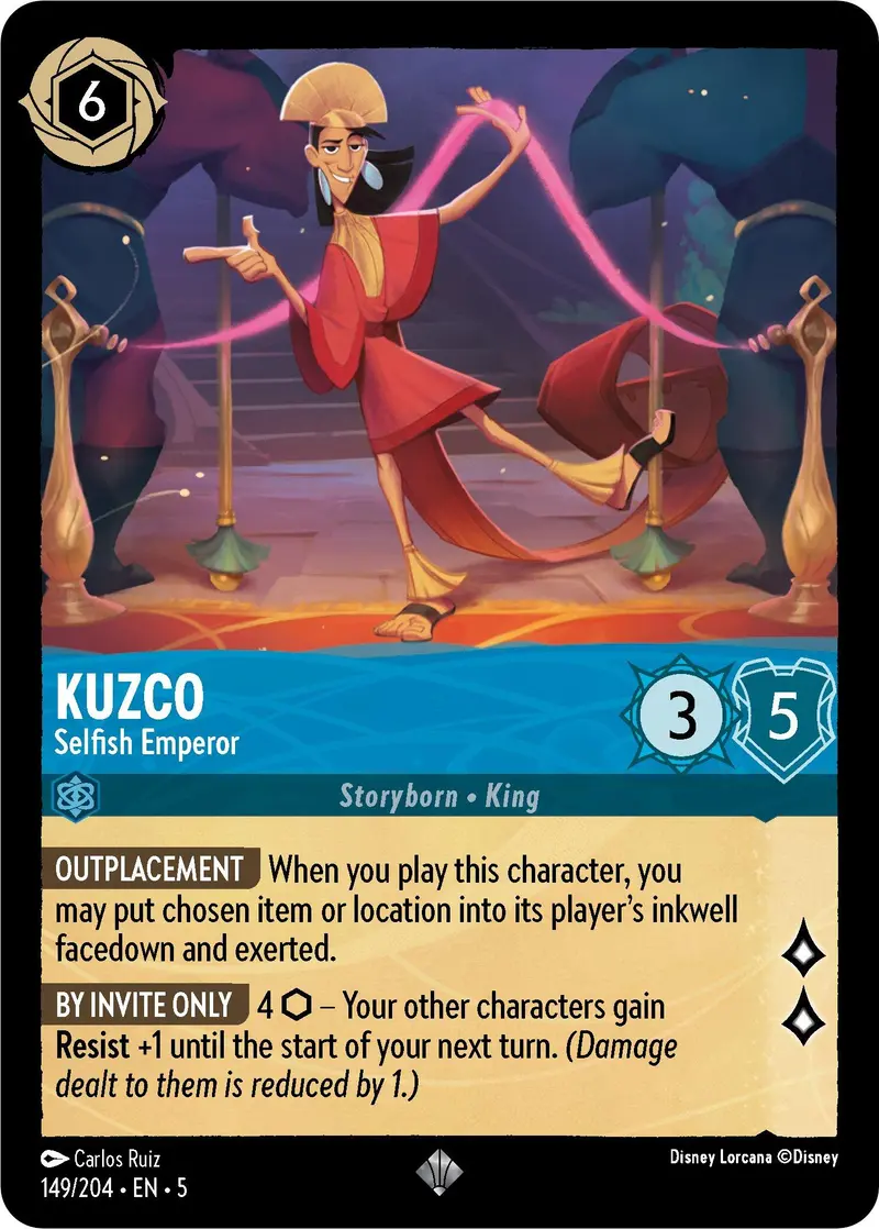 Kuzco - Selfish Emperor (149/204) [Shimmering Skies] 1