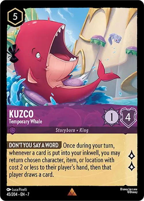 Kuzco - Temporary Whale (45/204) [Archazia's Island] 1