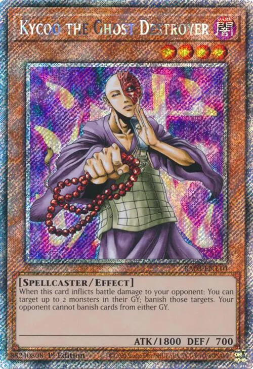 Kycoo The Ghost Destroyer (Platinum Secret Rare) [Ra03-En110] Platinum Secret Rare 1