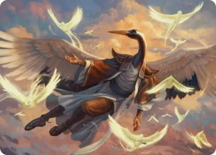 Kykar, Zephyr Awakener Art Card (16/54) [Foundations Art Series] 1