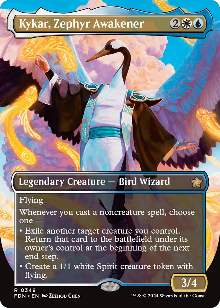 Kykar, Zephyr Awakener (Borderless) [Foundations] 1