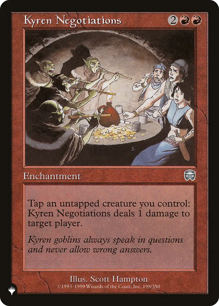 Kyren Negotiations [The List] 1