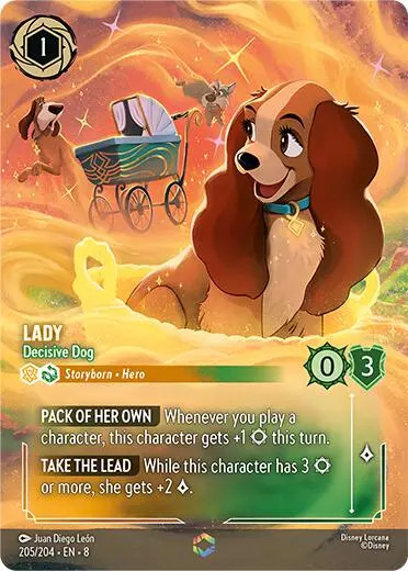 Lady - Decisive Dog (Enchanted) (205/204) [Reign Of Jafar] 1