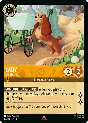 Lady - Family Dog (11/204) [Reign Of Jafar] 1
