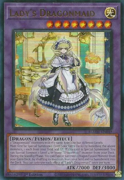 Lady's Dragonmaid [Blmm-En049] Ultra Rare 1