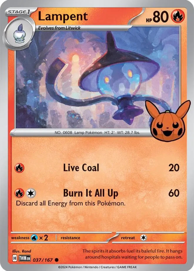Lampent (037/167) [Trick Or Trade] 1
