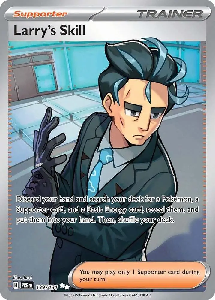 Larry's Skill (139/131) [Scarlet & Violet: Prismatic Evolutions] 1