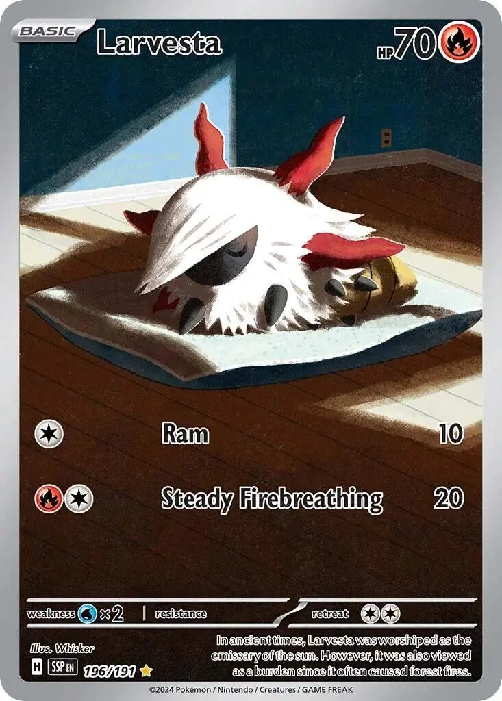 Larvesta (196/191) [Scarlet & Violet: Surging Sparks] 1
