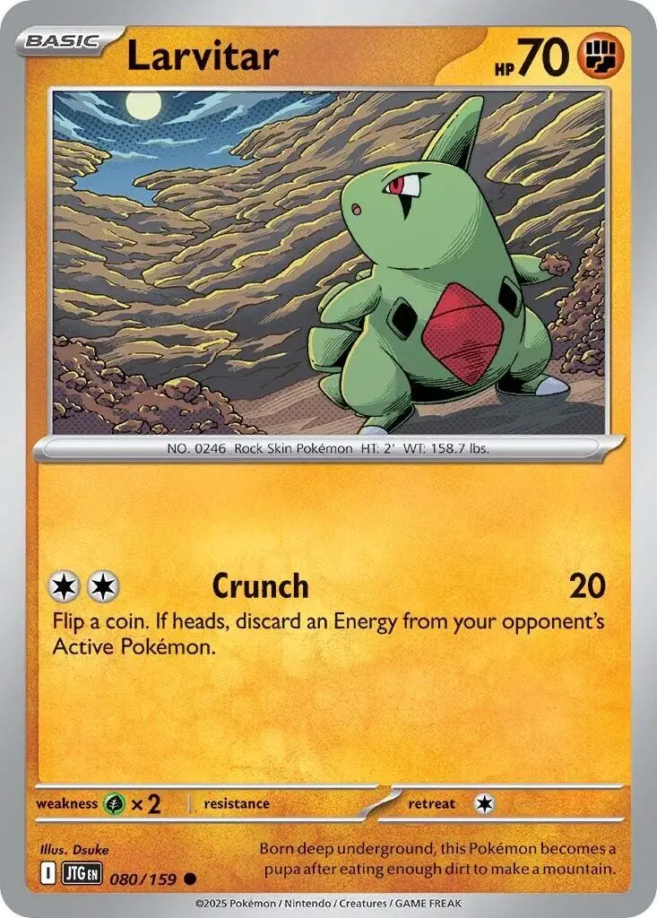Larvitar (080/159) [Scarlet & Violet: Journey Together] 1