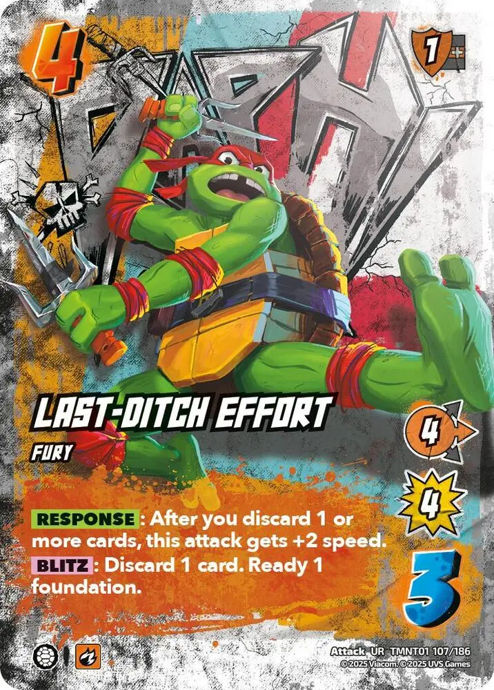 Last-Ditch Effort - Teenage Mutant Ninja Turtles (Tmnt) 1