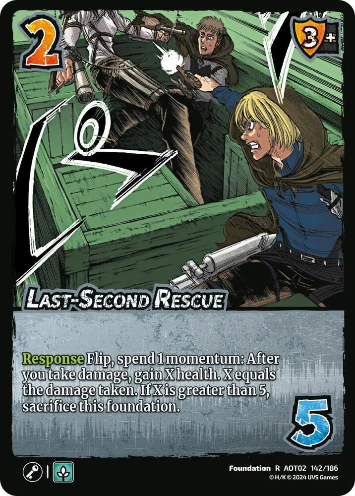 Last-Second Rescue - Attack On Titan: Origins Of Power (Aot02) 1