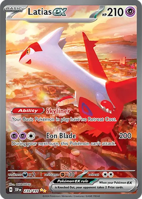 Latias Ex (239/191) [Scarlet & Violet: Surging Sparks] 1