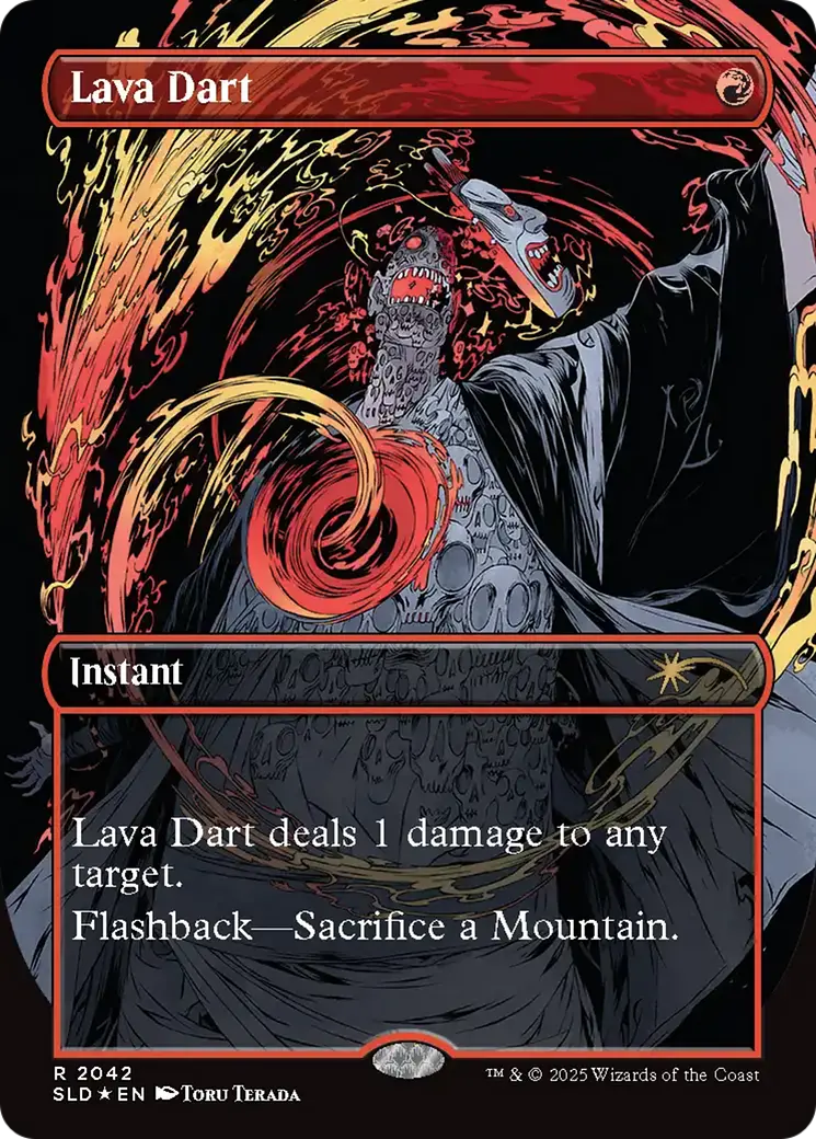 Lava Dart (Raised Foil) [Secret Lair Drop Series] 1