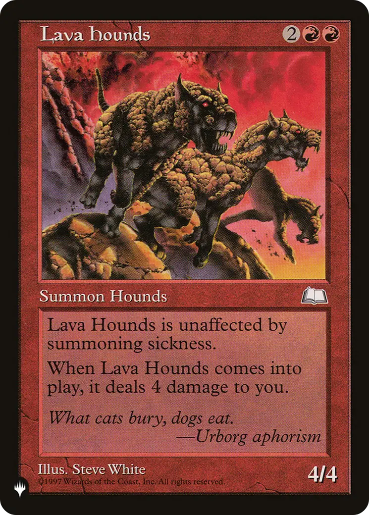 Lava Hounds [The List] 1