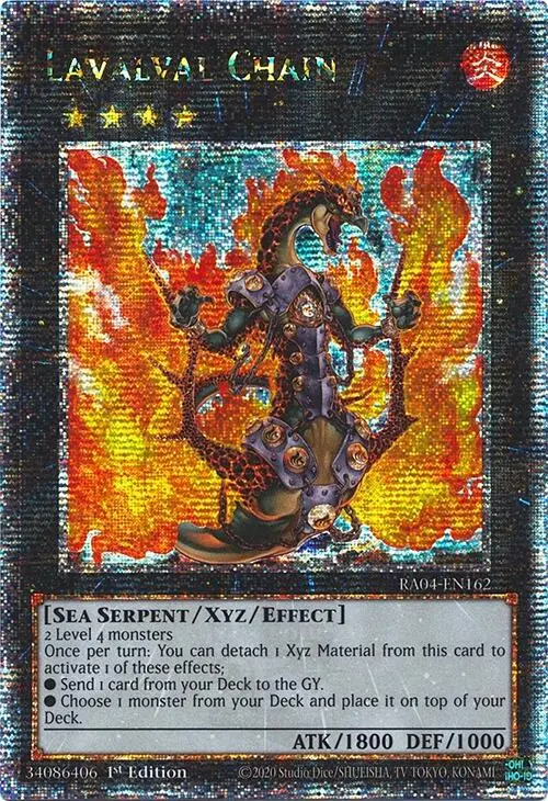Lavalval Chain [Ra04-En162] Quarter Century Secret Rare 1