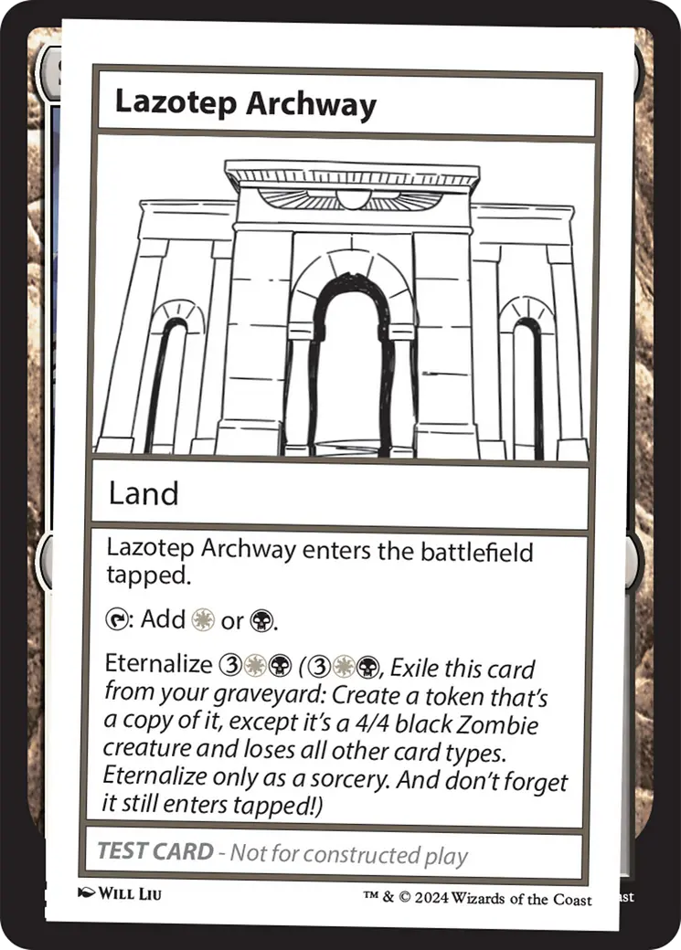 Lazotep Archway [Mystery Booster 2 Playtest Cards] 1