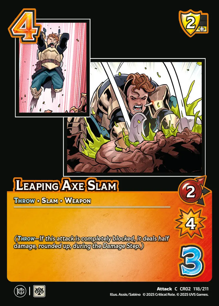 Leaping Axe Slam 1
