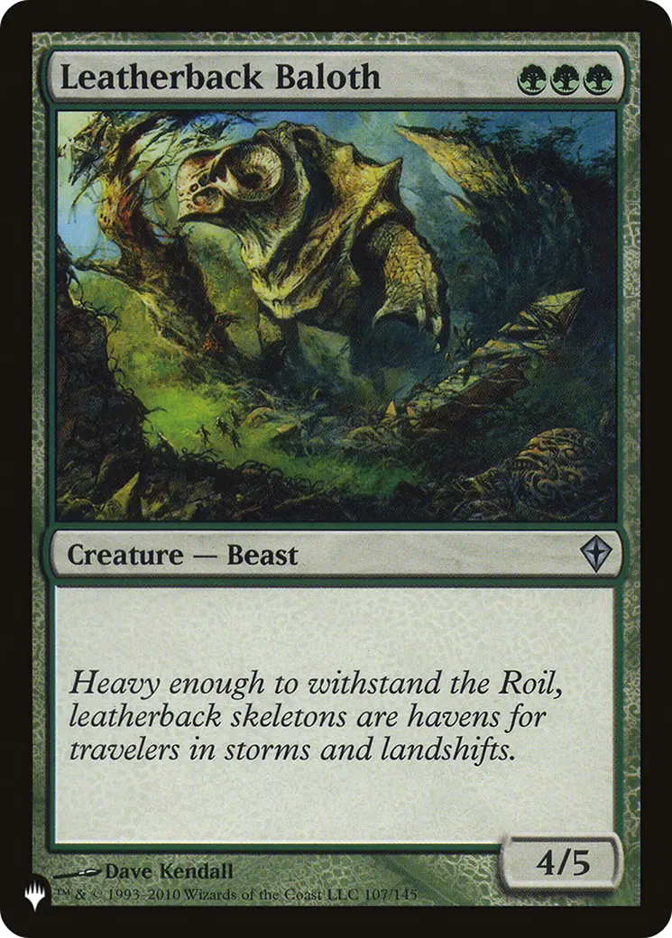 Leatherback Baloth [The List] 1