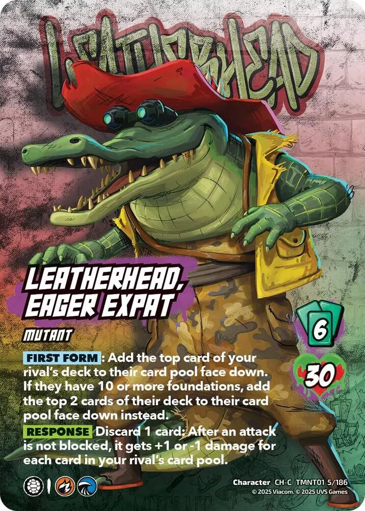 Leatherhead, Eager Expat - Teenage Mutant Ninja Turtles (Tmnt) 1