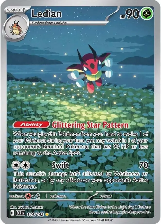 Ledian (144/142) [Scarlet & Violet: Stellar Crown] 1