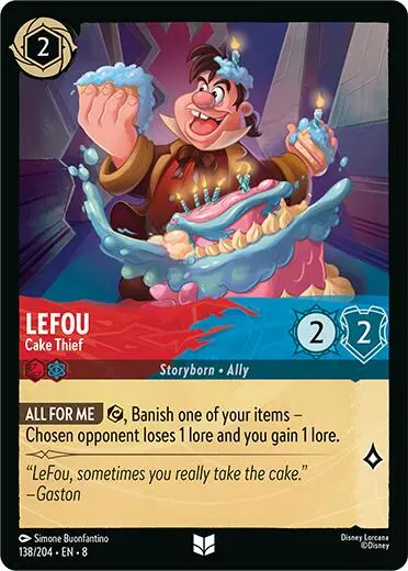 Lefou - Cake Thief (138/204) [Reign Of Jafar] 1