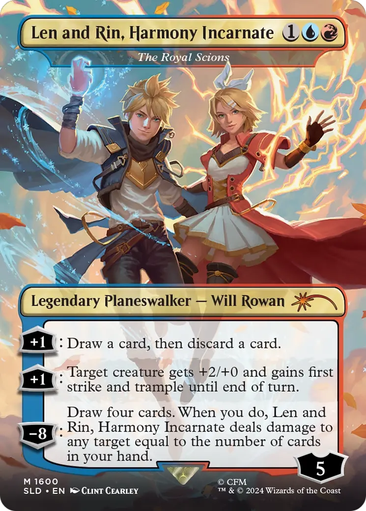 Len And Rin, Harmony Incarnate - The Royal Scions [Secret Lair Drop Series] 1