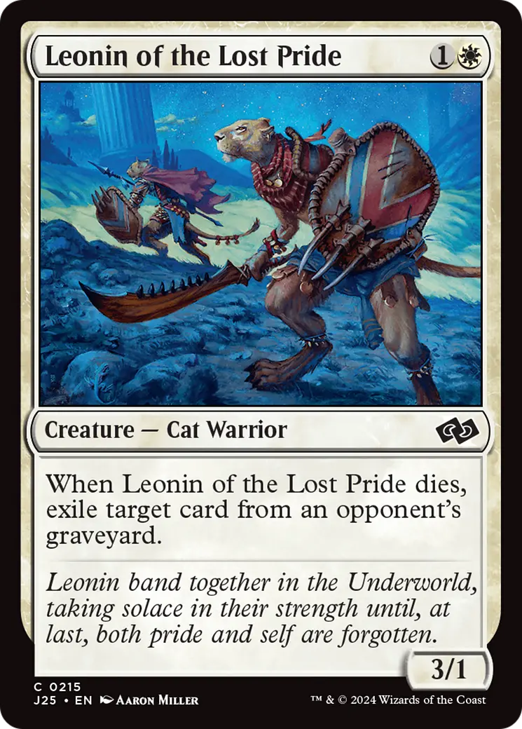 Leonin Of The Lost Pride [Foundations Jumpstart] 1