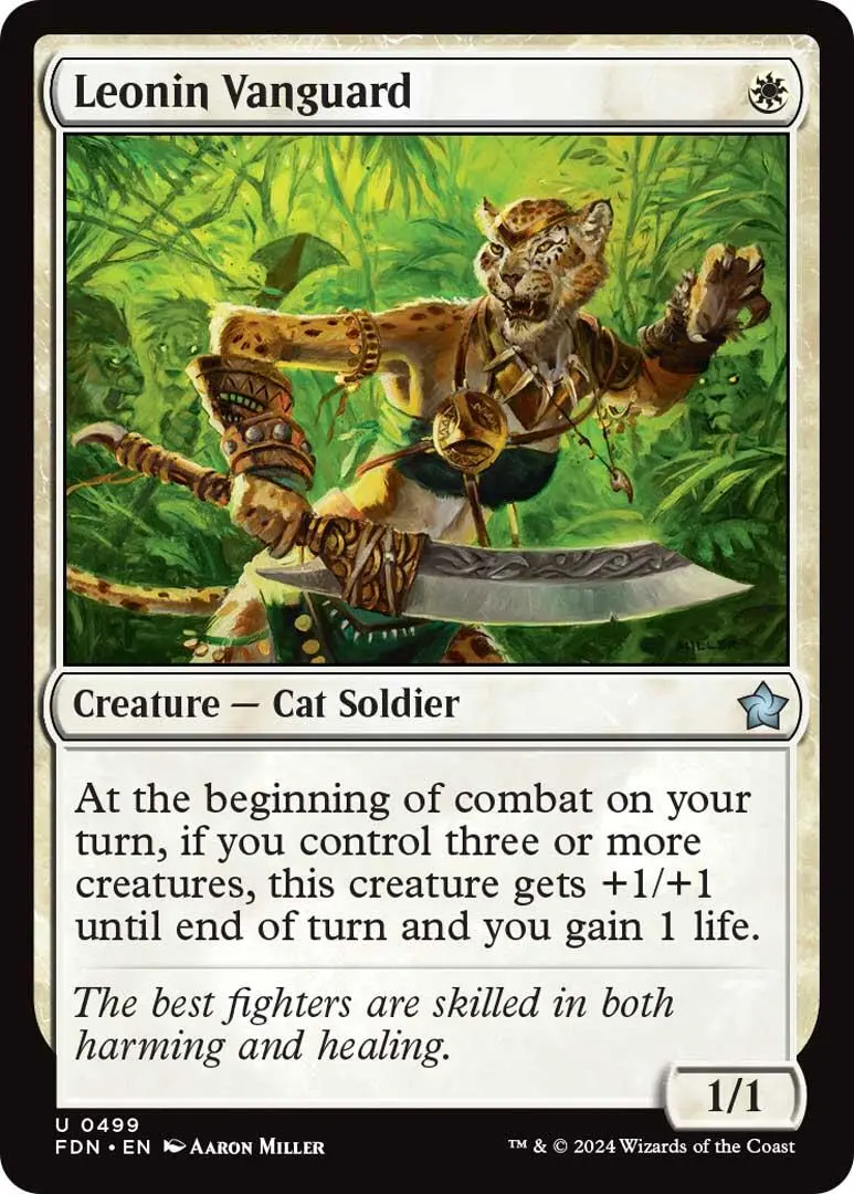 Leonin Vanguard [Foundations] 1