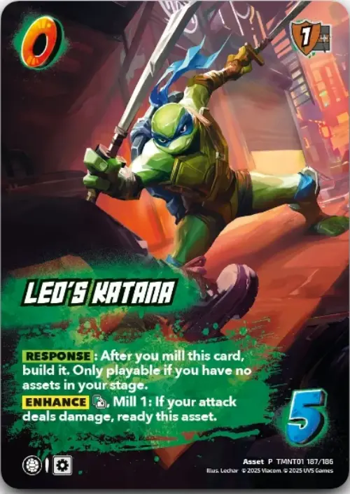 Leo's Katana (Promo) 1