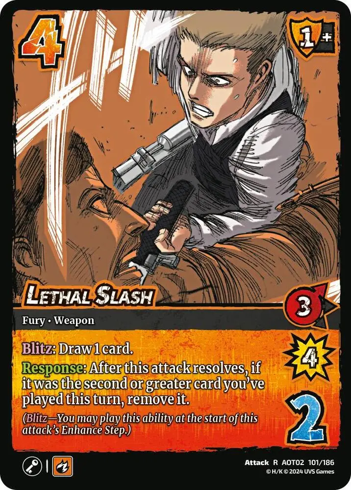 Lethal Slash - Attack On Titan: Origins Of Power (Aot02) 1