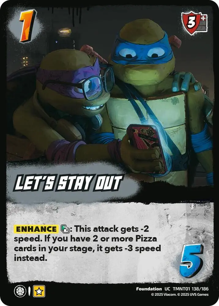 Let's Stay Out - Teenage Mutant Ninja Turtles (Tmnt) 1